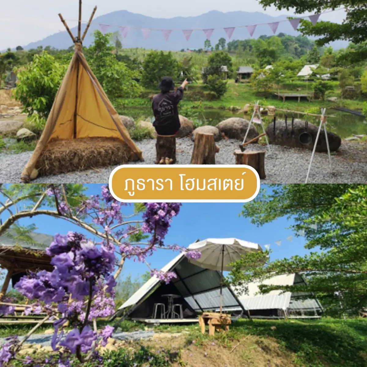 普塔拉溪畔营地的营地资料照片