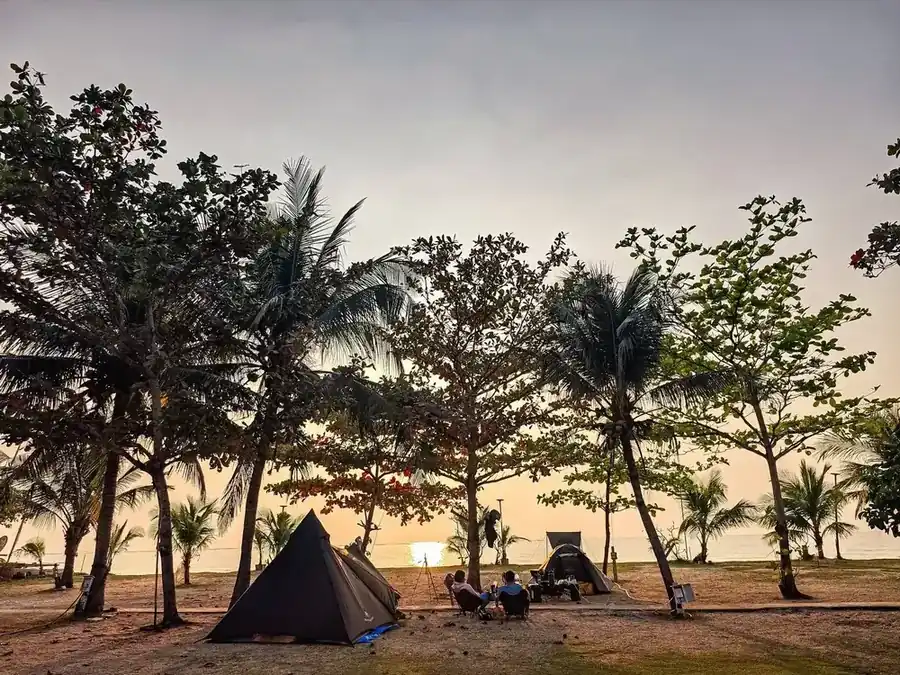 邦帕海滨营地海滨营地的营地资料照片