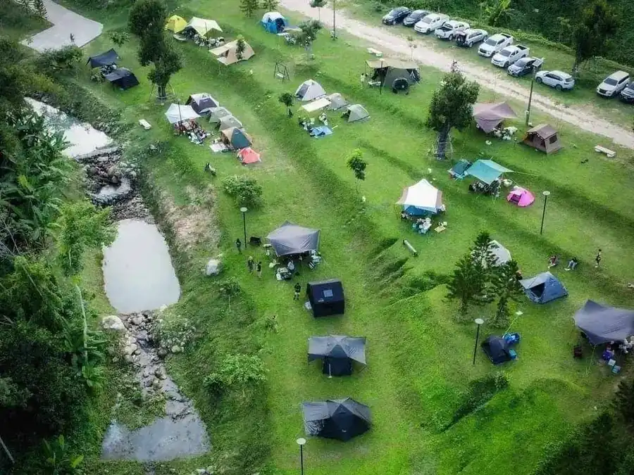绿山山谷营地的营地资料照片