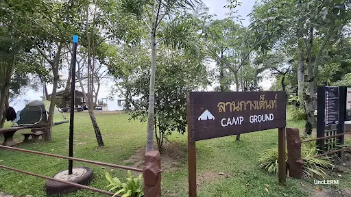 潭玛咏象岛公园海滨营地的营地资料照片