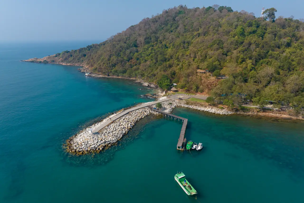 考兰雅国家公园海岸营地的营地资料照片